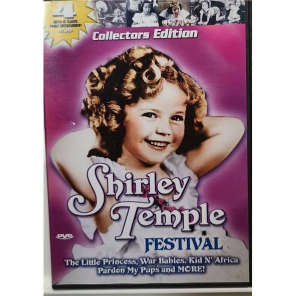 Vintage Movie classics Shirley Temple Festival-dvd  NEW
